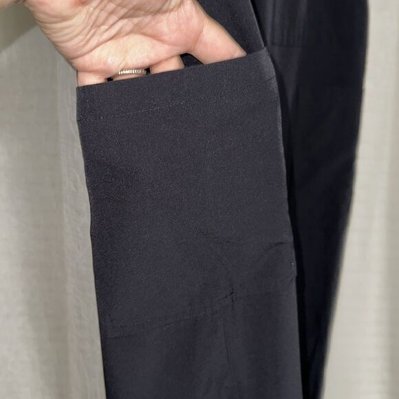 SKETCHERS MP BLACK PULL-ON INTERIOR DRAWSTRING SCRUB BOTTOM CARGO PANTS - Picture 6 of 13